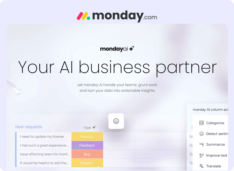 monday.com - AI Project Manager