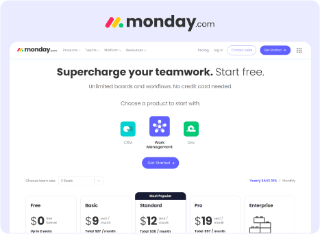 Monday.com - Pricing