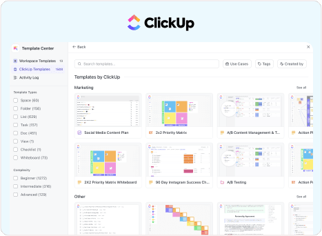 ClickUp - Templates