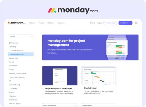 Monday.com - Templates