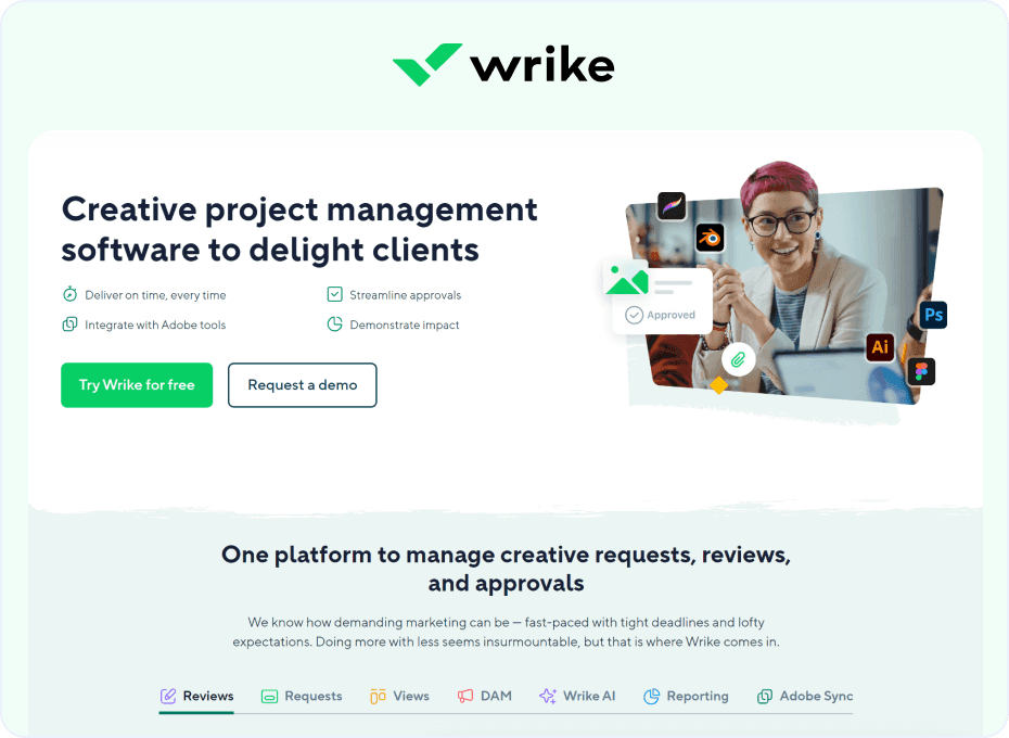 Wrike - Creative tool