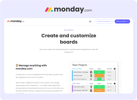 Monday.com - Customization