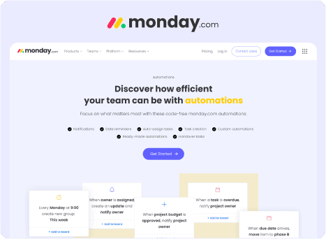 Monday.com - Automation
