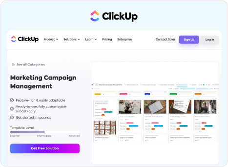 ClickUp - Campaign Management