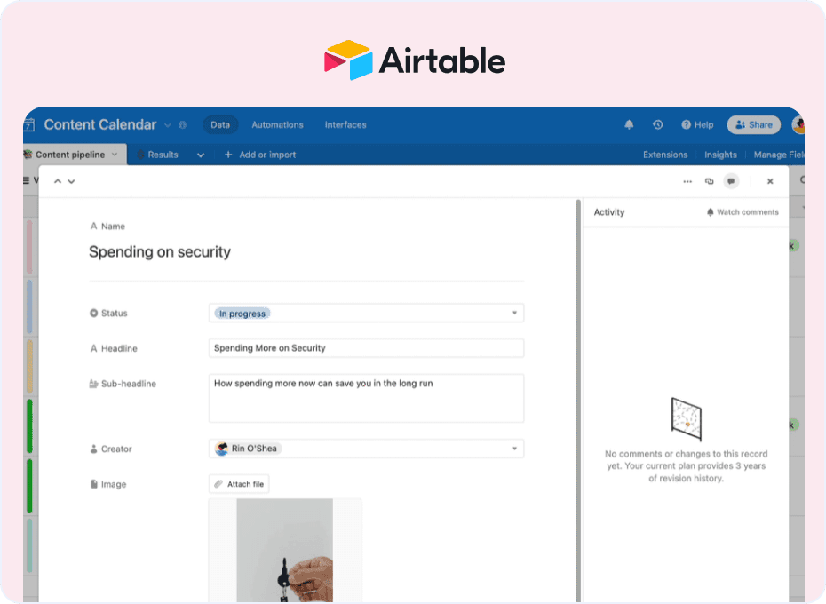 Airtable - Team Collaboration