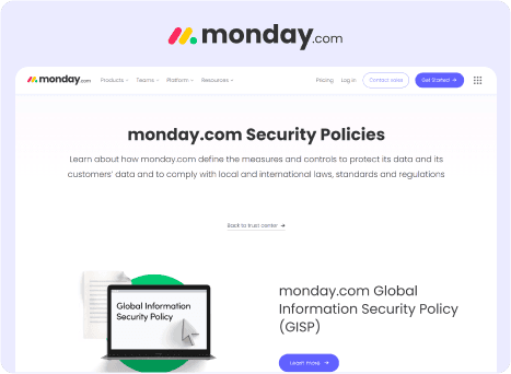 Monday.com - Security