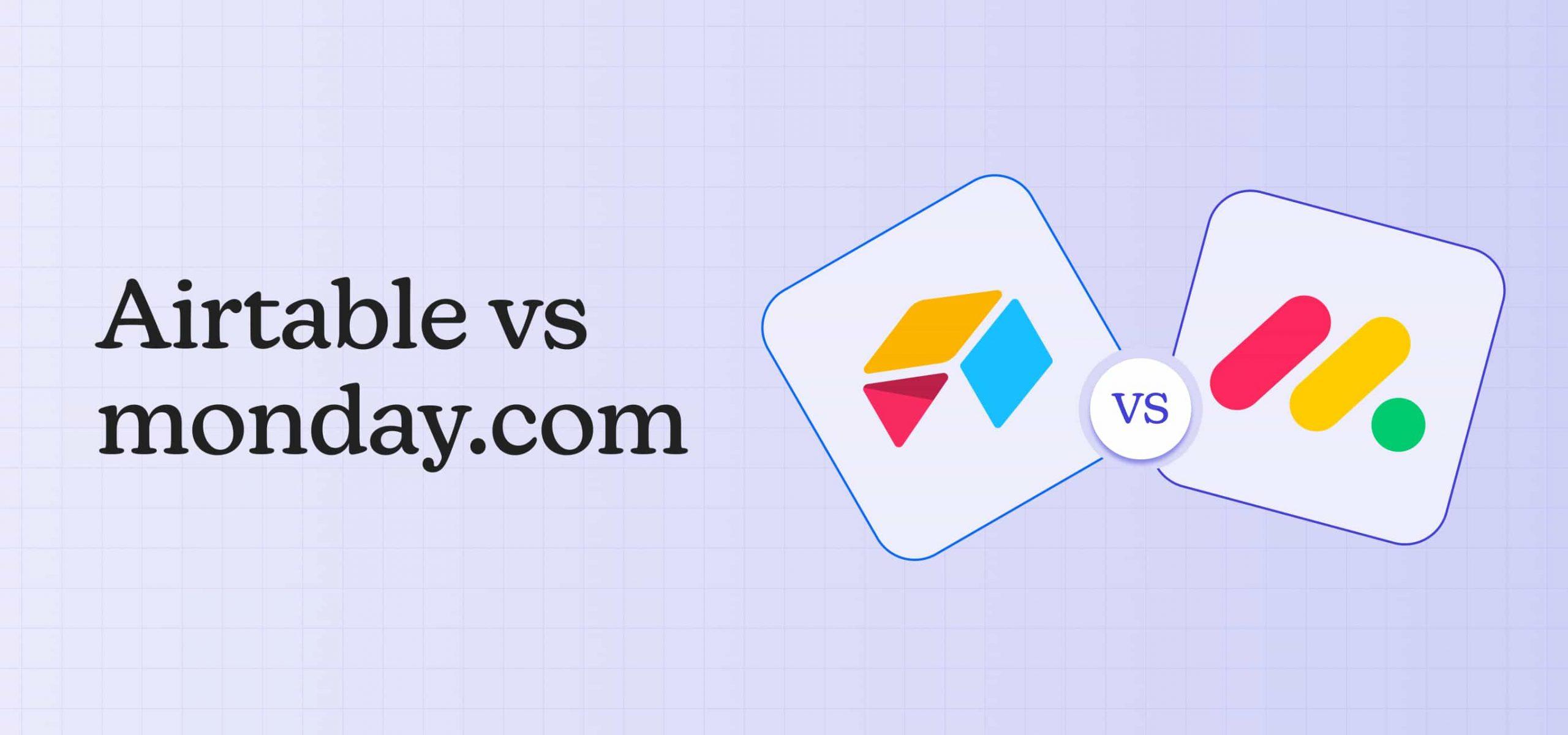 Airtable vs monday