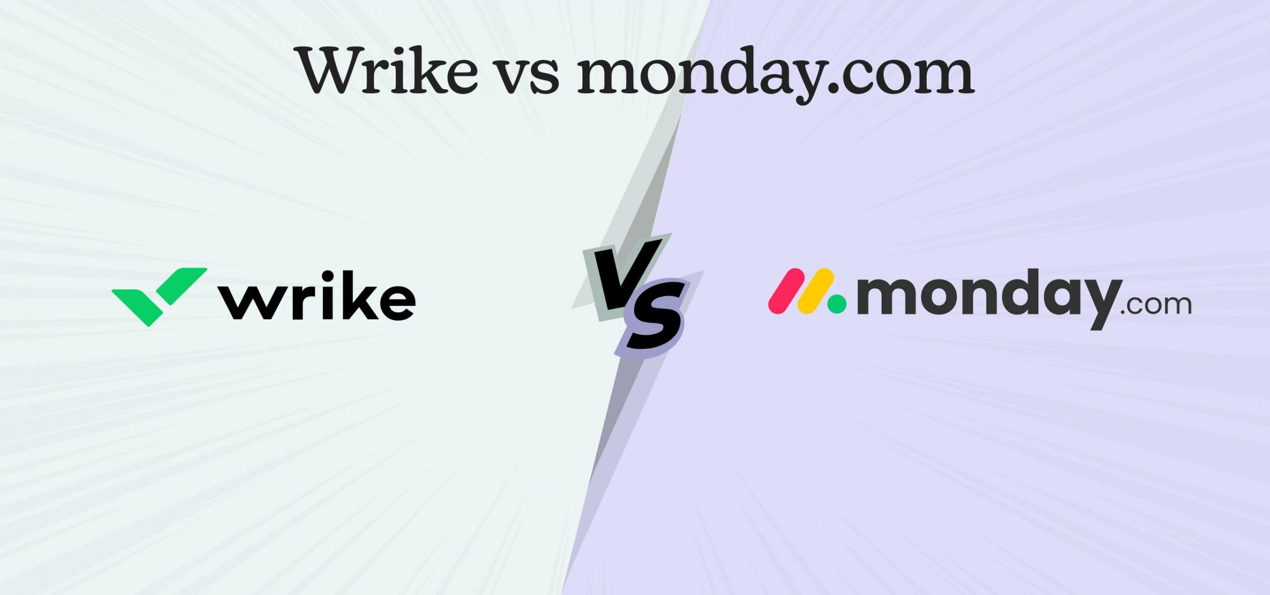 wrike vs monday Comparison