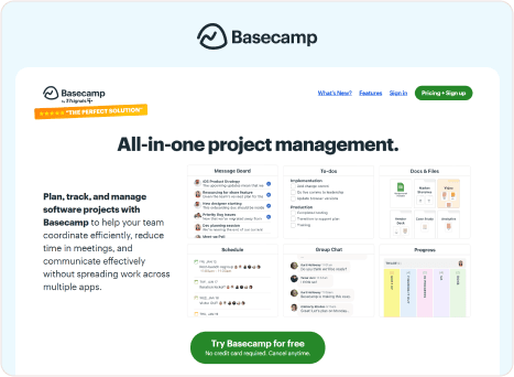 Basecamp - Task Management