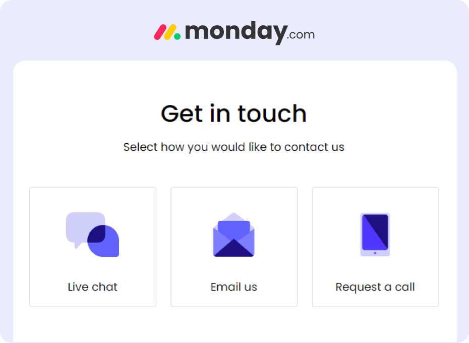 monday.com - Customer Support