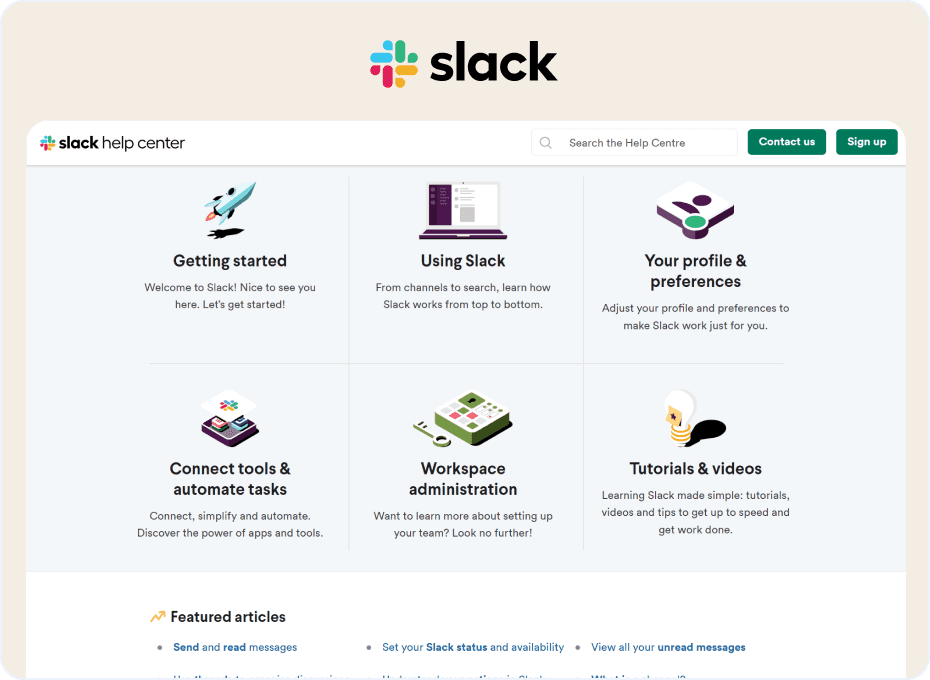 Slack - Customer Support