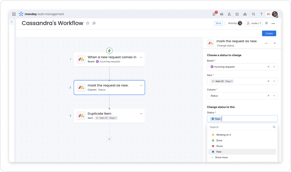 workflow builder