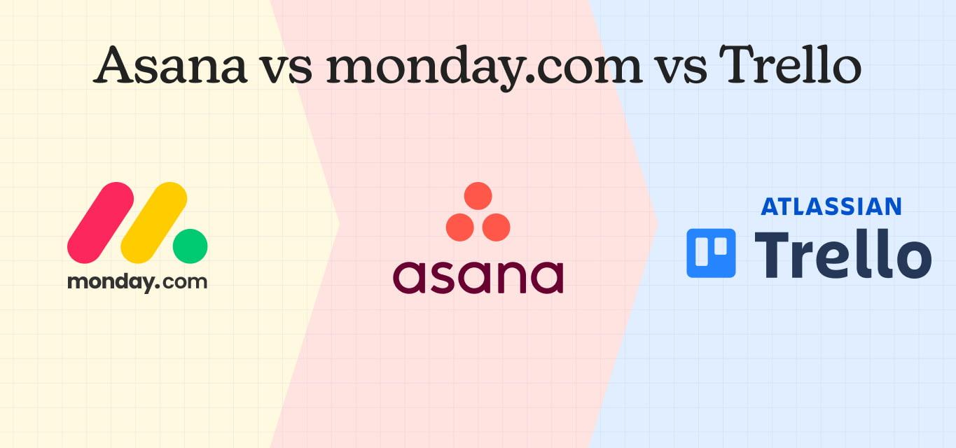 asana vs monday vs trello