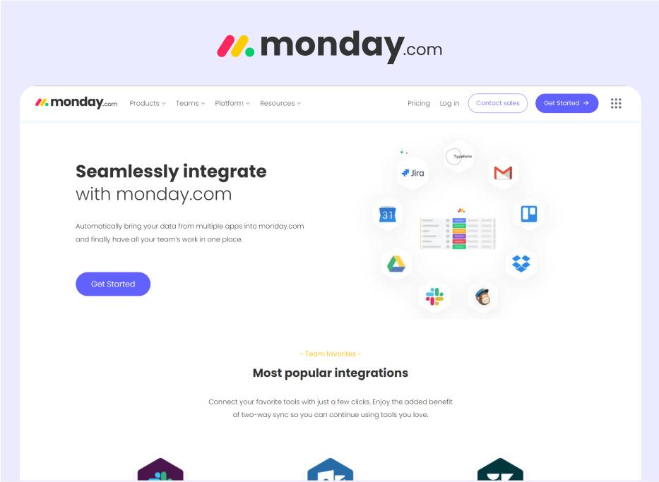 monday.com - Integrations