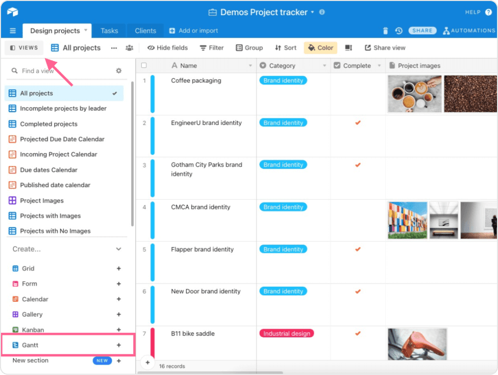 Design Projects Airtable Review