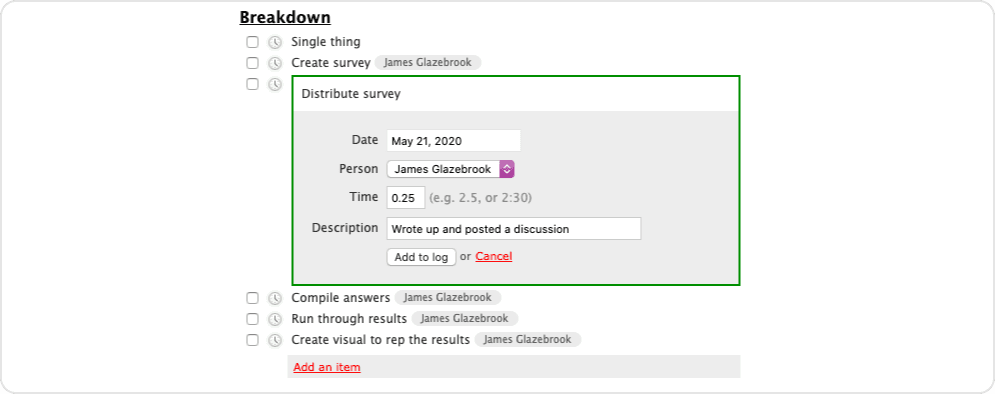 Basecamp time tracking