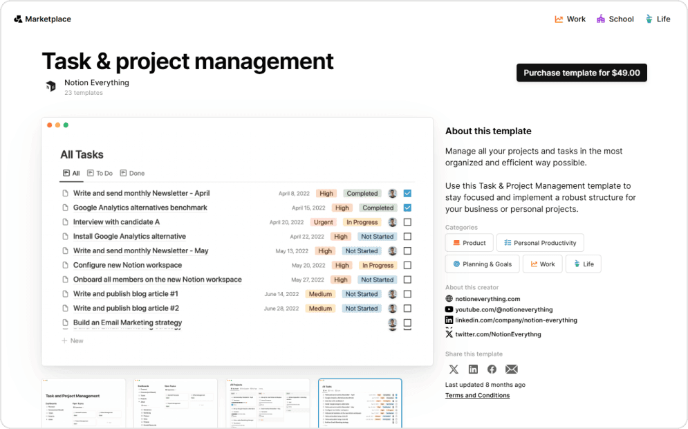 Project Template