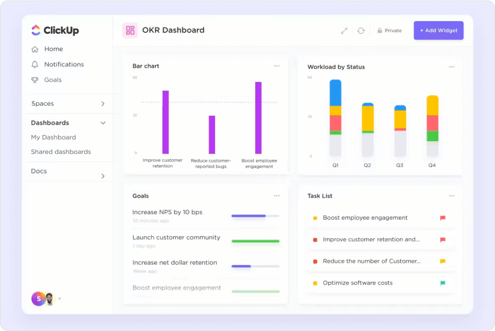 clickup project management tool