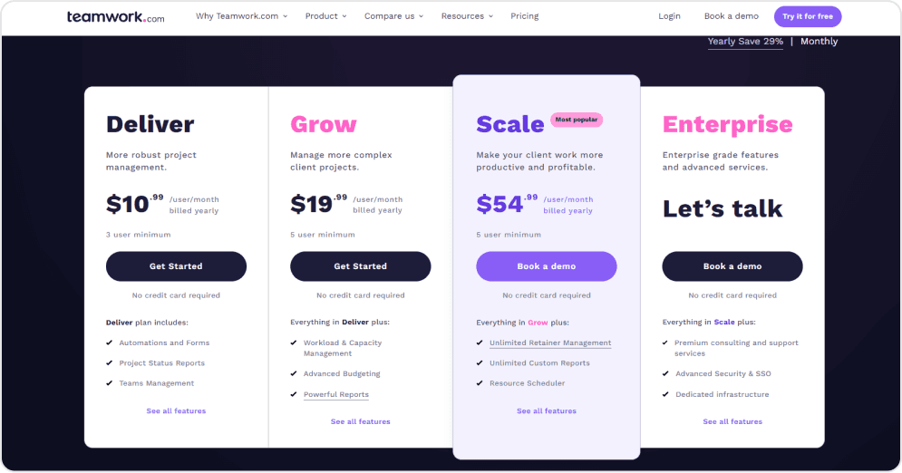 teamwork-pricing-structure