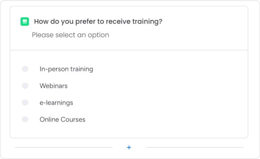 Customize Training Delivery Preferences