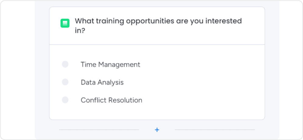Gather Preferred Training Methods