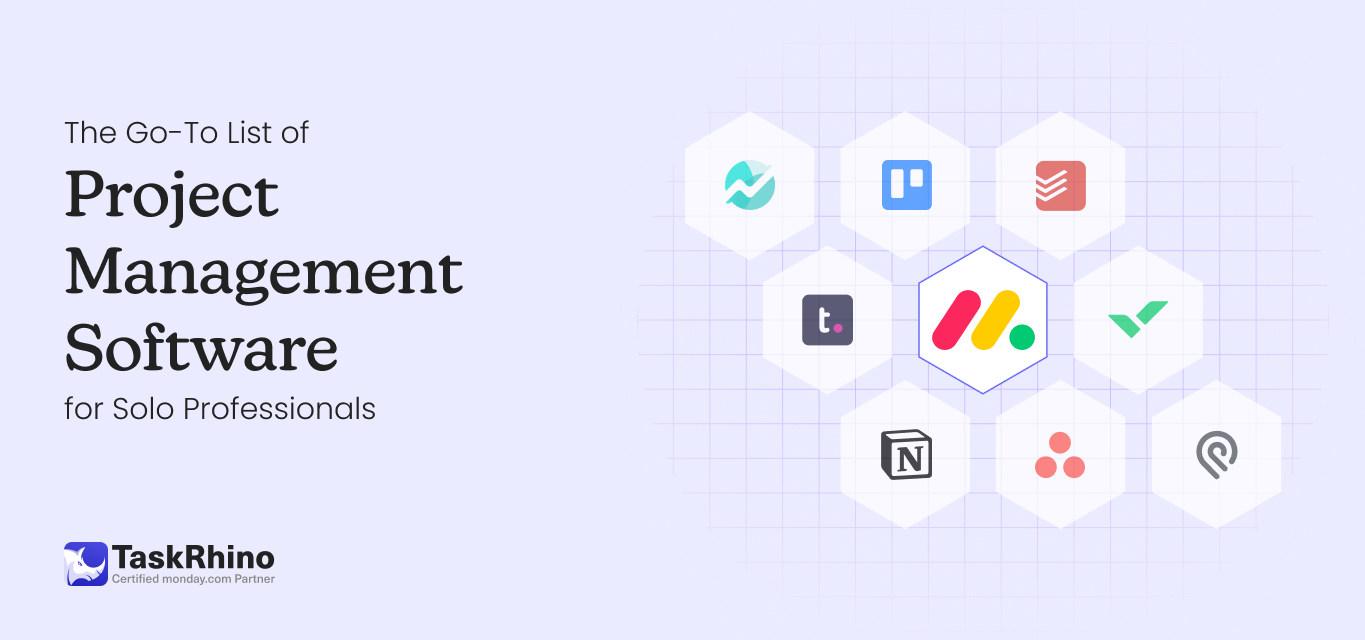 Project Management-Software for Solo Professionals