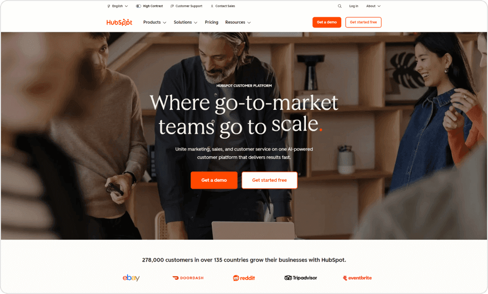 HubSpot Dashboard